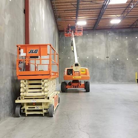 Data Cable Installations Using Industrial Lifts